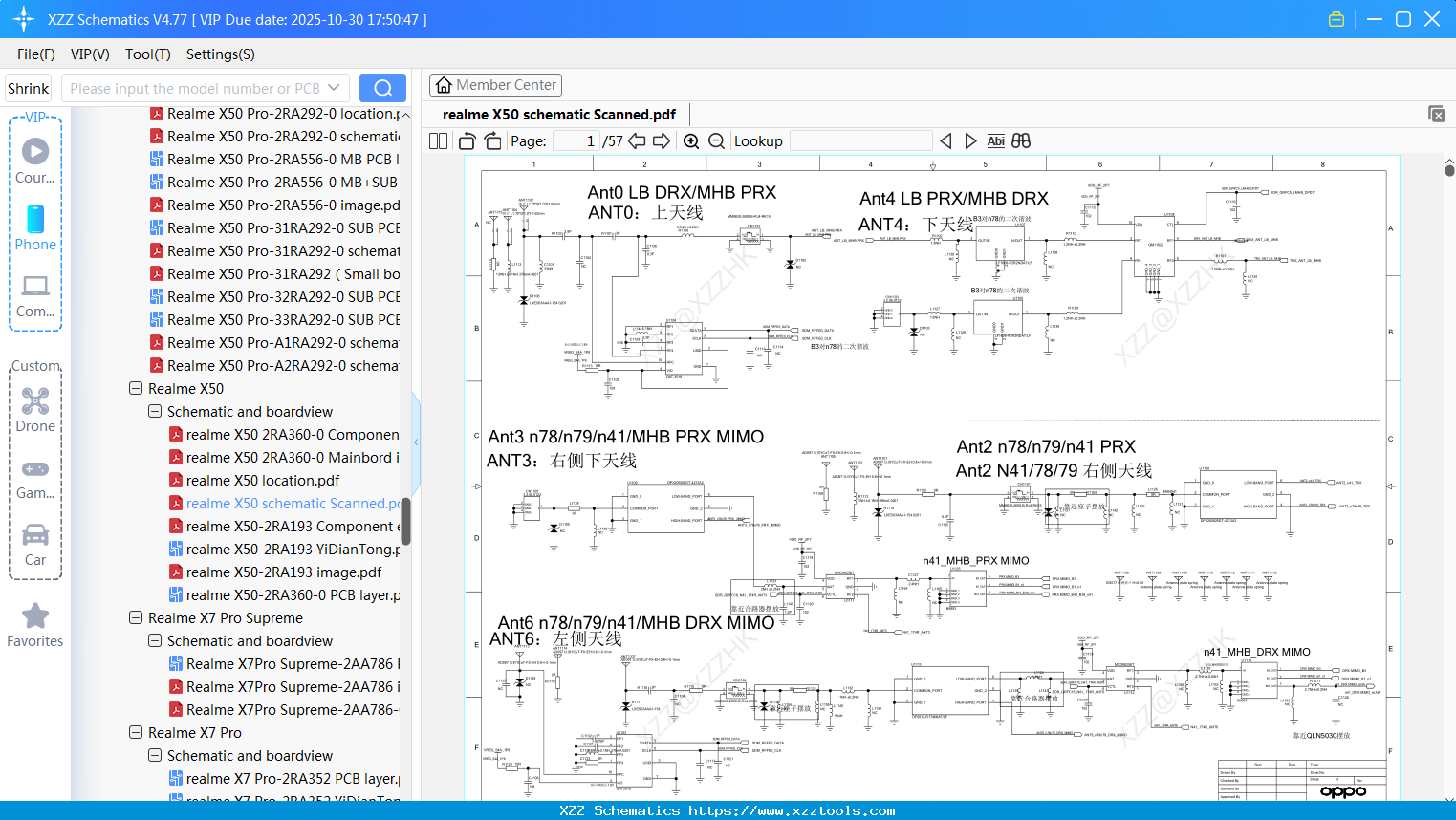 Realme X50 Schematic Scanned